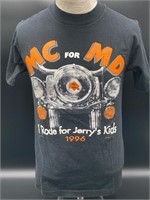 Vintage MC For MD I Rode For Jerry’s Kids Shirt