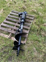 NEW hydraulic post hole auger,