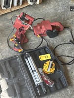 Chainsaw sharpener level sander