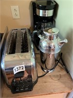 Hamilton Beach Coffee Maker, Cuisinart Toaster