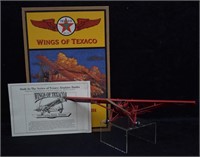 ERTL Wings of Texaco 1929 Curtiss Robin Diecast