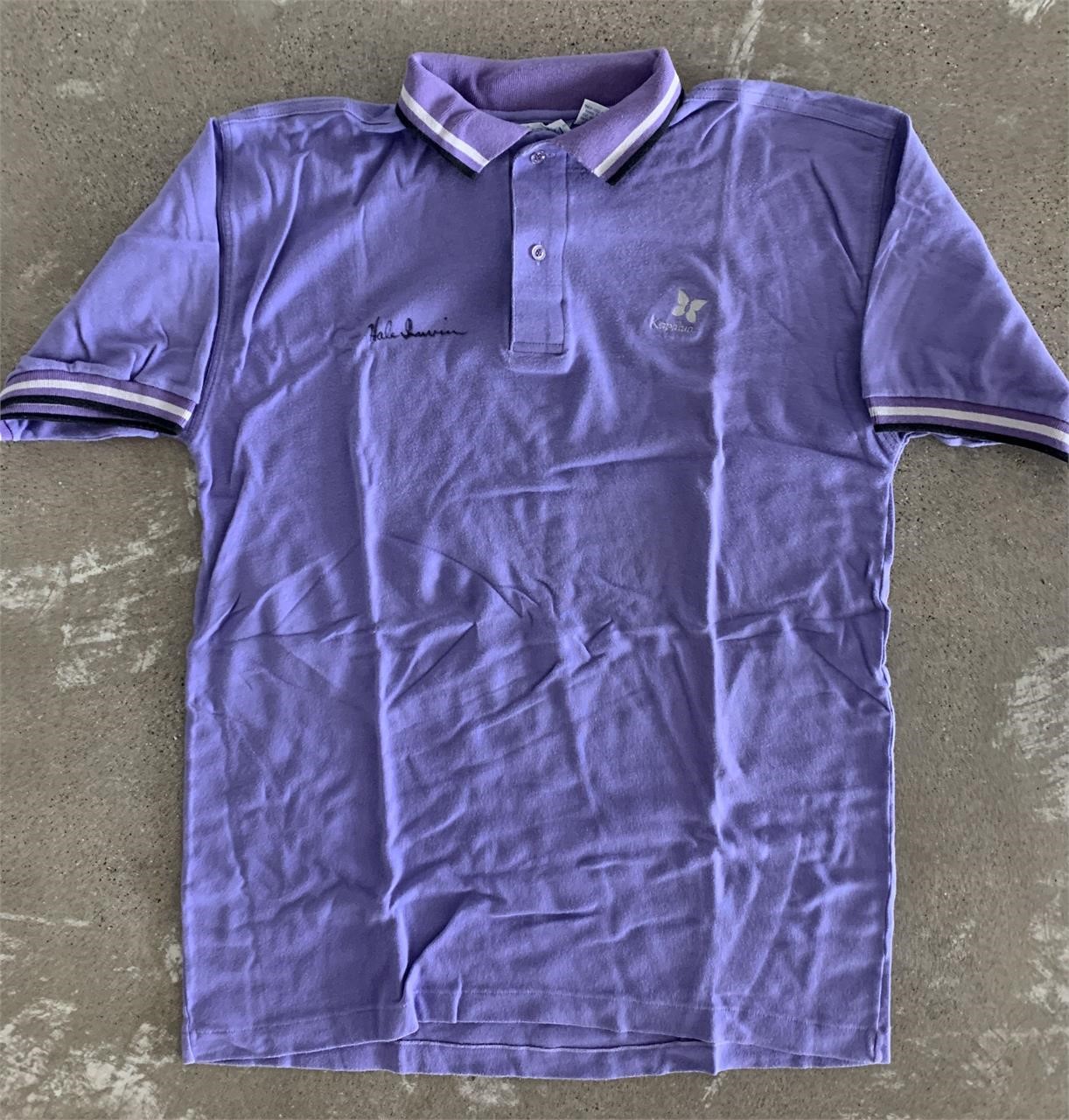 Hale Irwin signed golf shirt