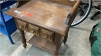 Solid wood, nightstand, end table