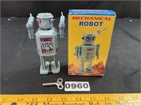 Repro Tin Litho Mechanical Robot