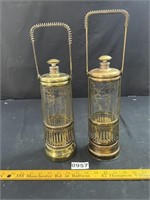 Brass & Glass Decanters