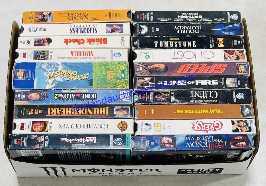 Lot of VHS Tapes