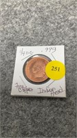1/4 oz fine copper Indian head coin