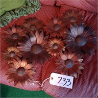 Decorative Metal Flower Art (2)