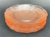 (9) 6" Depression Glass Bowls