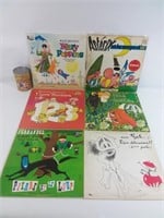 6 vinyles pour enfant dont Mary Poppins