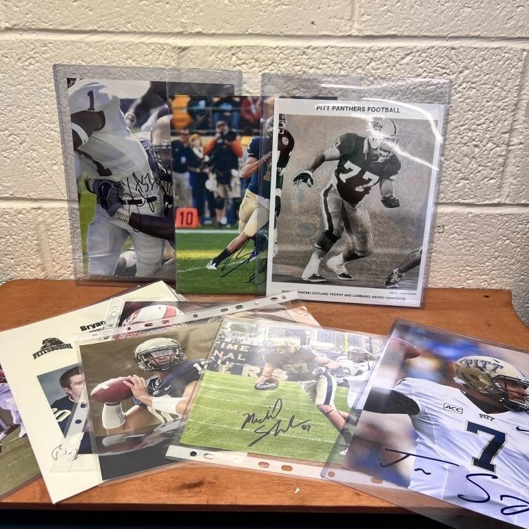 Signed College Football 8x10's
