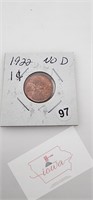 1922 Penny No D Mint Mark
