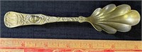 UNIQUE WORLD’S FAIR STERLING SILVER SPOON