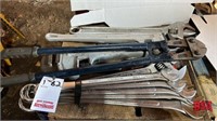 3 – Pipe Wrenches, Bolt Cutter,
