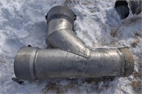 10" Gated Pipe T