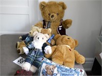 (6) Vintage Teddy Bears