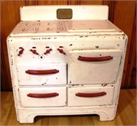 Doll-Size Metal Stove