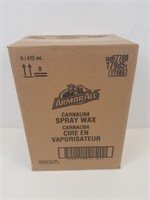 ArmorAll: Box of Carnauba Spray Wax (x6 Bottles)