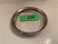 STERLING SILVER COASTER