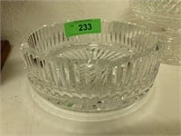 WATERFORD CRYSTAL ASHTRAY OR WINE COASTER
