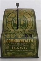 Commonwealth 3 coin savings bank