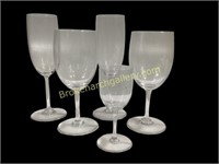 Group of Baccarat Stems