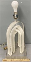 Table Lamp Mid-Century Modern Style Lucite