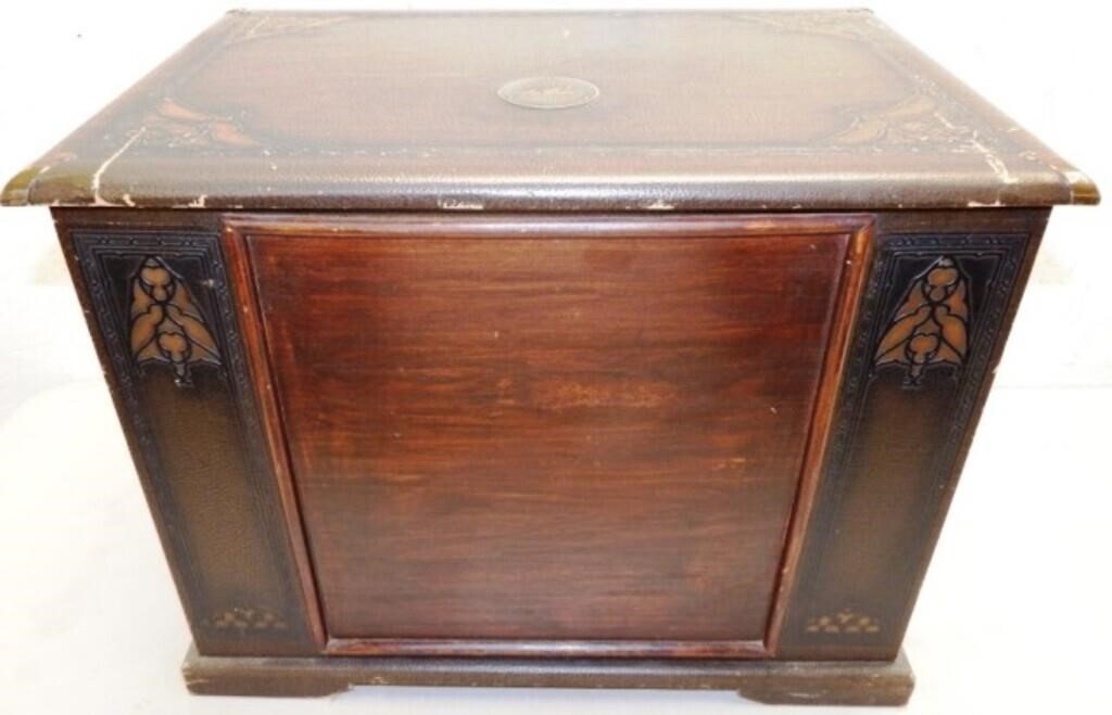 Vintage De Forest Radio Co. Cabinet Only