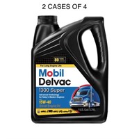 1 LOT, 2 Cases of 4 15W40 Diesel Oil - 1 Gal