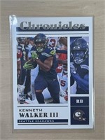 Kenneth Walker Chronicles Rookie Card