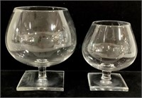 (26pc) Vintage Brandy Snifter Glasses