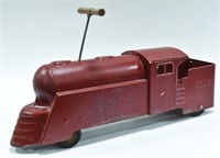 Repainted Marx Ride On Train Locomotive 3000