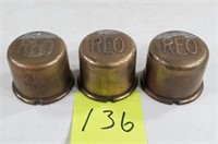 REO Brass Hub Caps