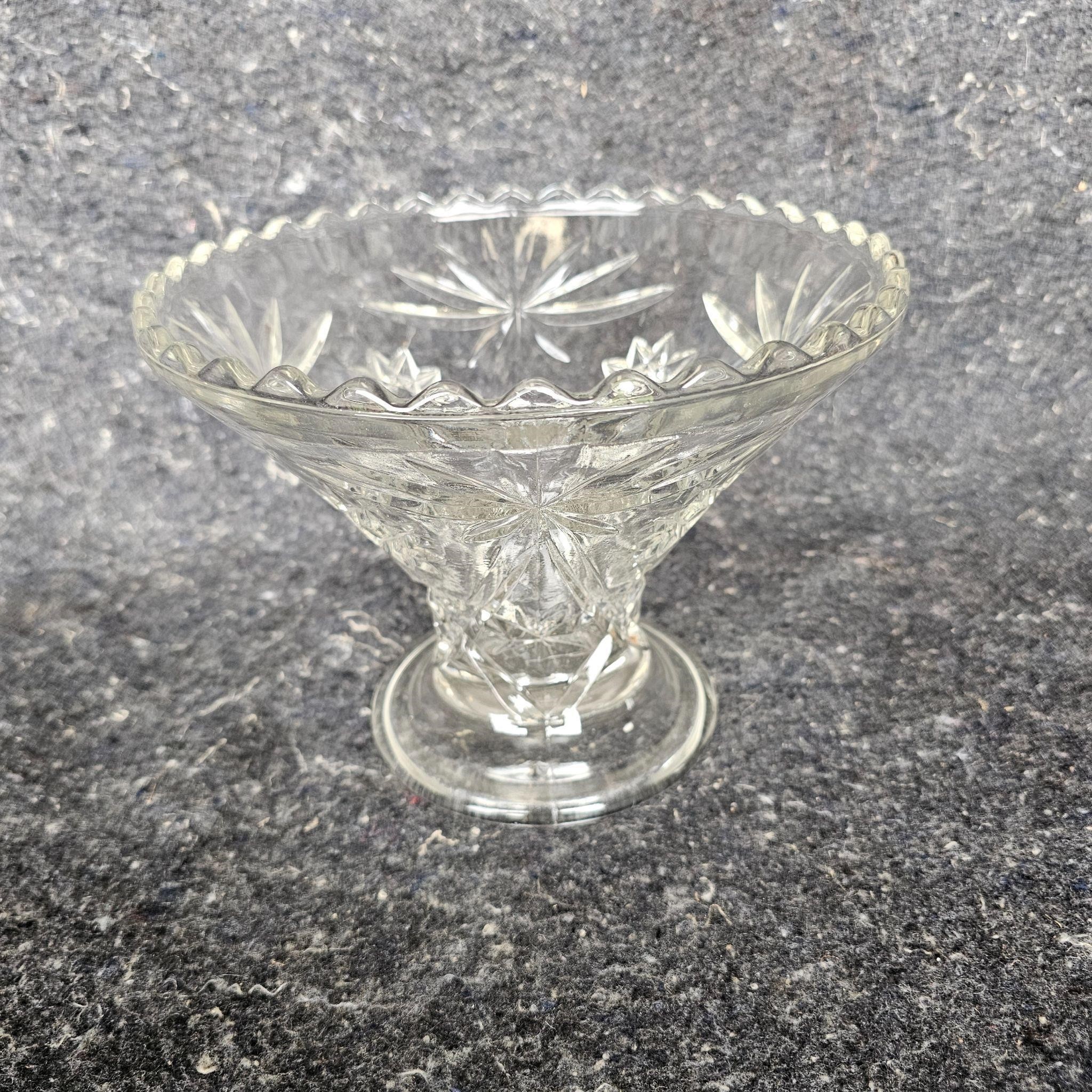 Clear Glass Decorative Bowl