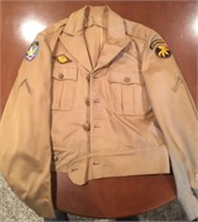 Airborne Army uniform & Letterman's jacket