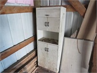 5ft. Metal Cabinet white