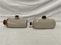 Clay bed warmers Bendigo pottery