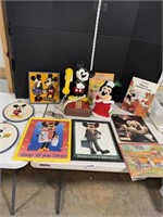 Mickey And Minnie Mouse cross stitch and more