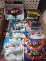Box Lot of Collector Hot Wheels Cars and Cartoon
