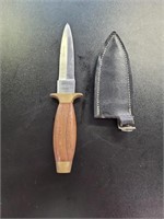 Dagger knife with sheath 8 in