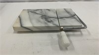 Marble Cheese Plate w Wire