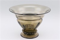 Czech ? Glass Bowl or Vase