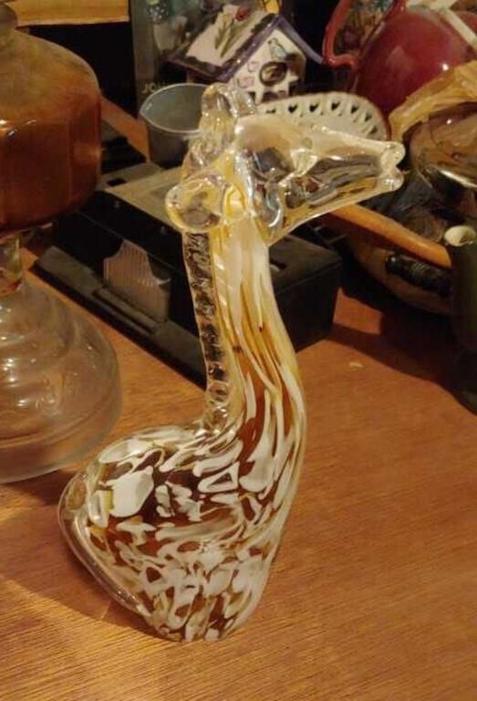 Blown Glass Giraffe