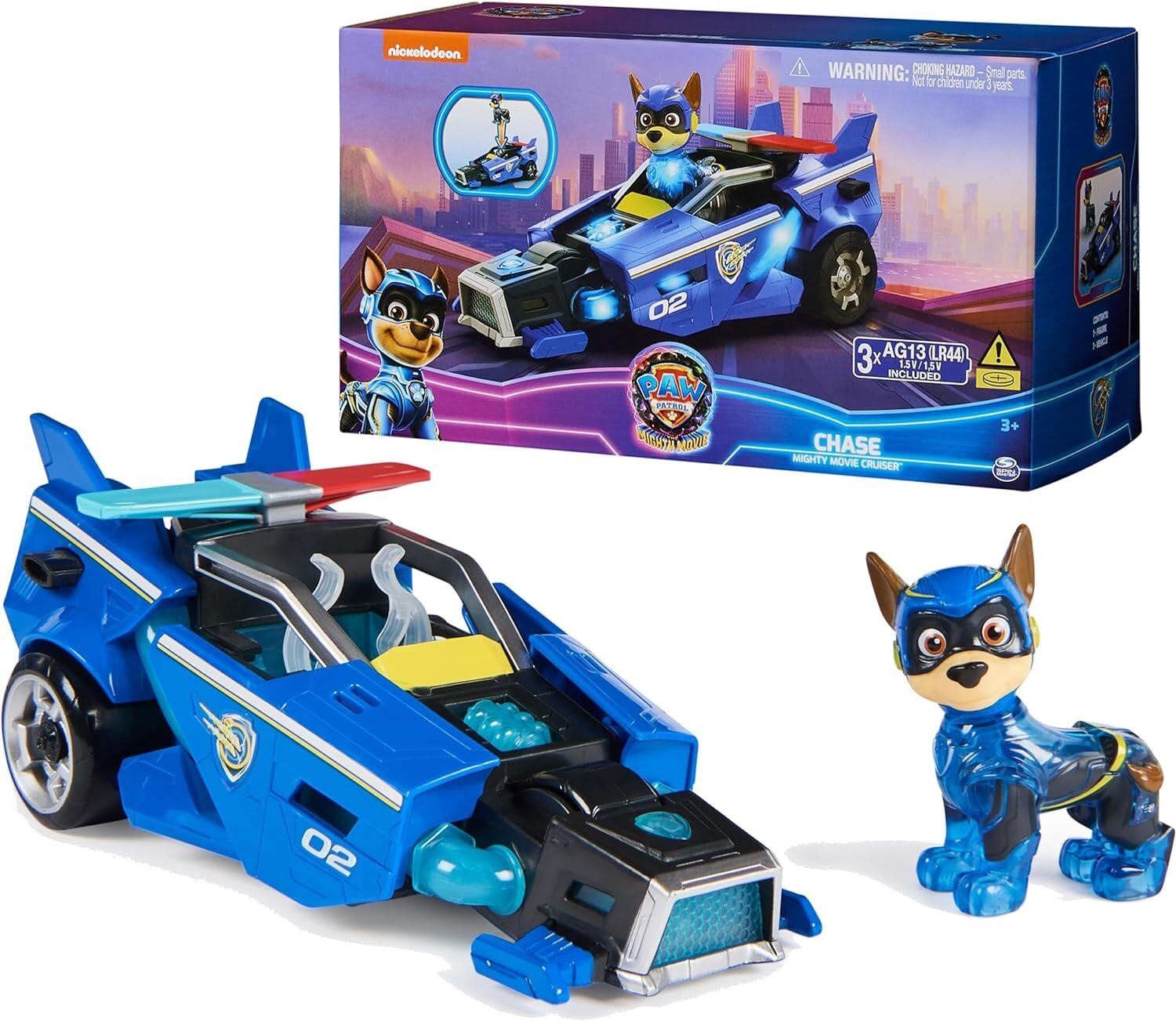 Paw Patrol: Chase Toy Car with Lights.