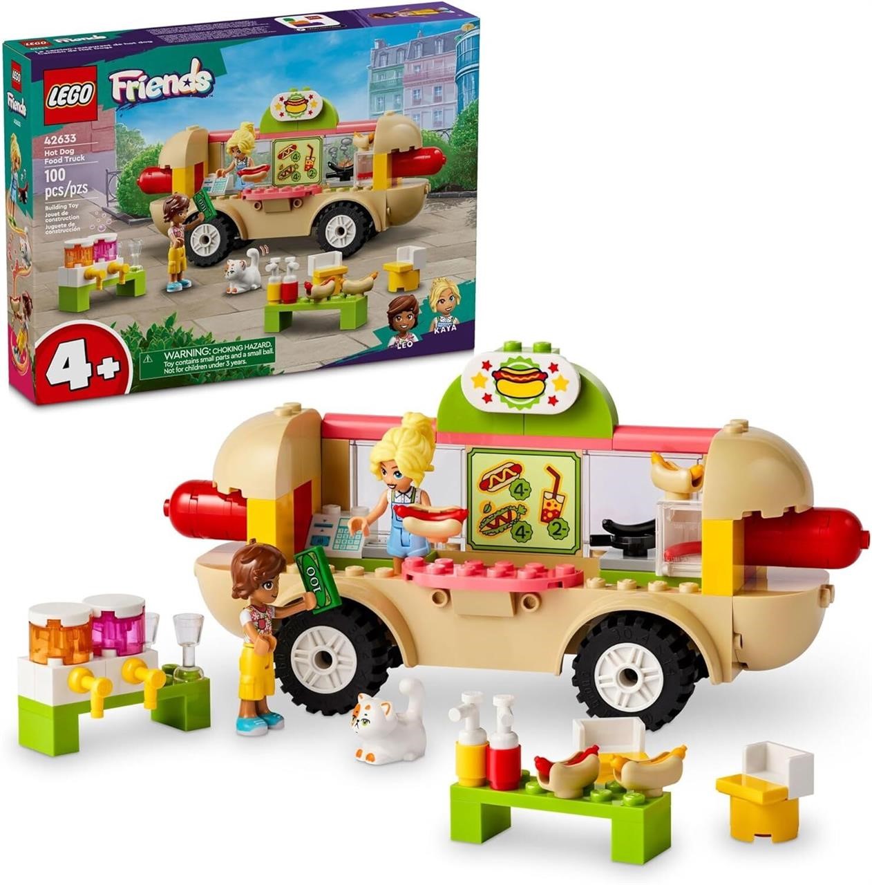 LEGO Friends Hot Dog Food Truck Toy  42633