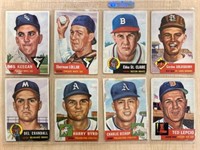 8 1955 TOPPS CARDS