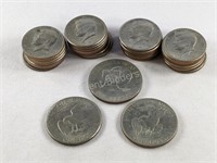 US1971 - 1976 Dollar & Half Dollar Coins