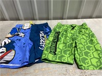 2 Kids Medium Swim Shorts