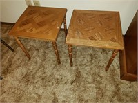 2 Matching Side Tables (upstairs)