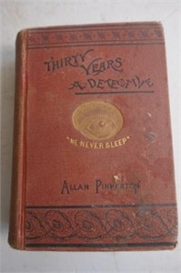 1884 30 Years A Detective By Allan Pinkerton